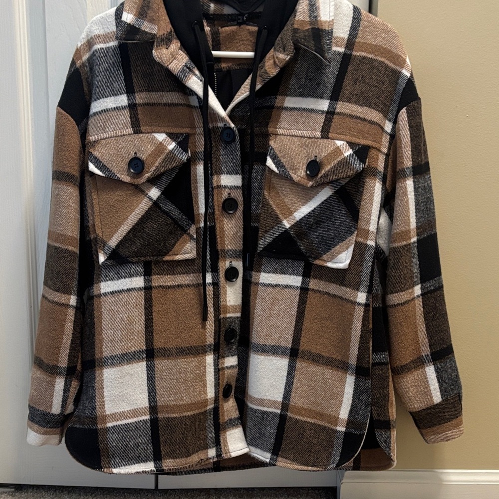 Central Park West Plaid Jacket
